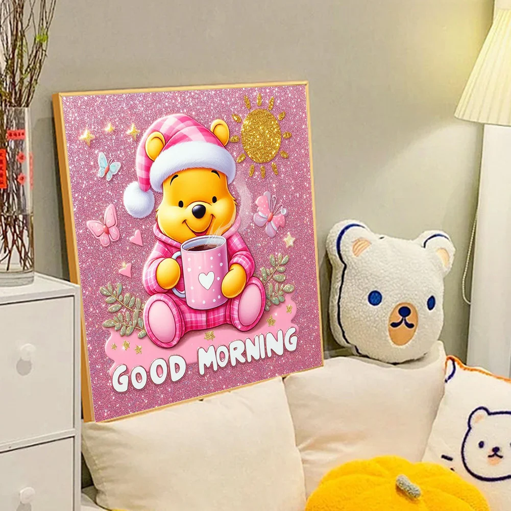 Diamond Painting - Full Round Drill - Winnie the Pooh(Canvas|40*40cm)