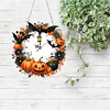 Halloween Kranz - 5d DIY Basteluhr
