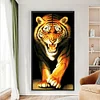 (Stamped/Counted) King Of Beasts - 14CT Cross Stitch 45*84cm/17.72*33.07in (Big Size)