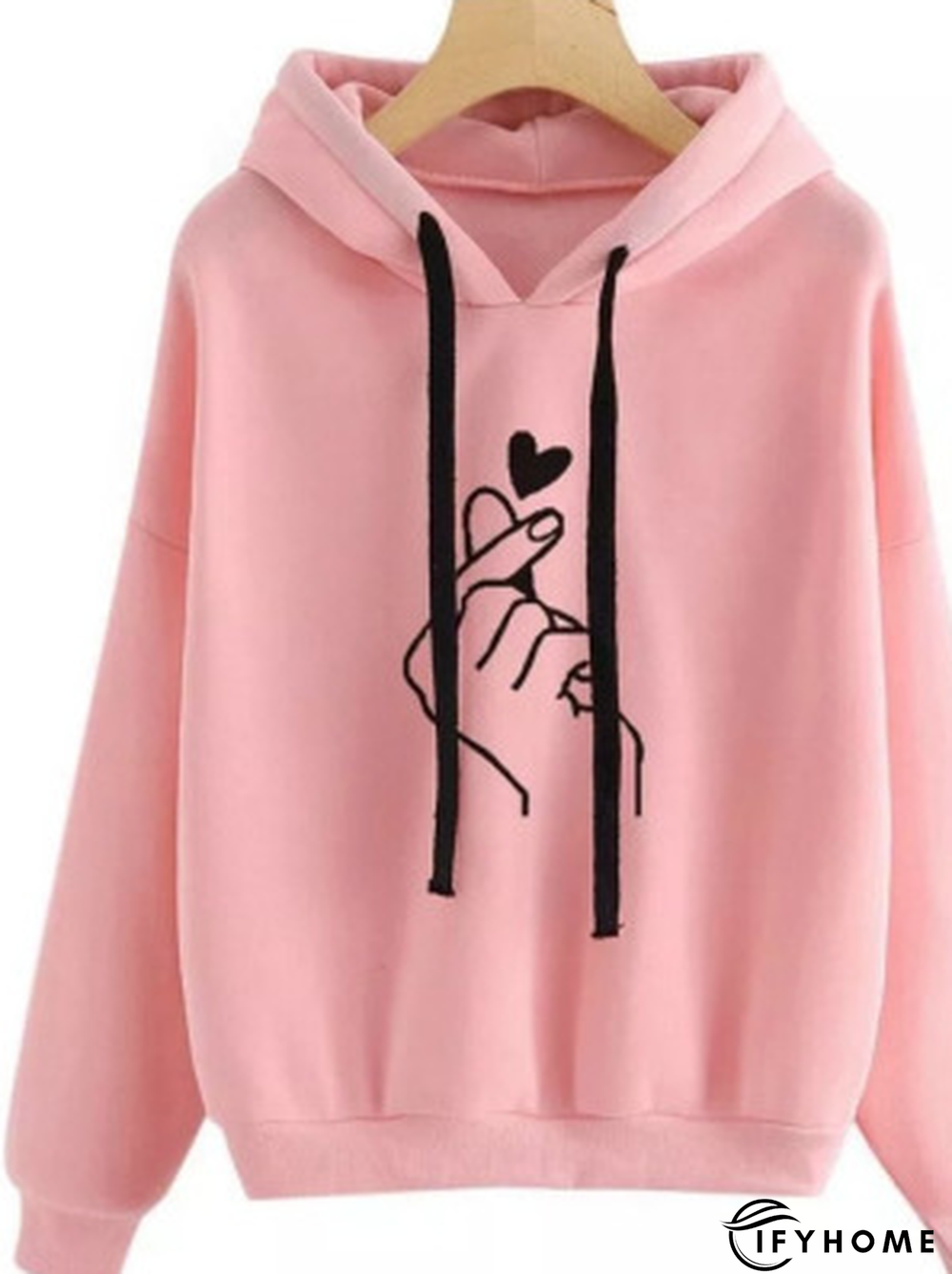 Polyester Cotton Casual Abstract Hoodies & Sweatshirt | IFYHOME