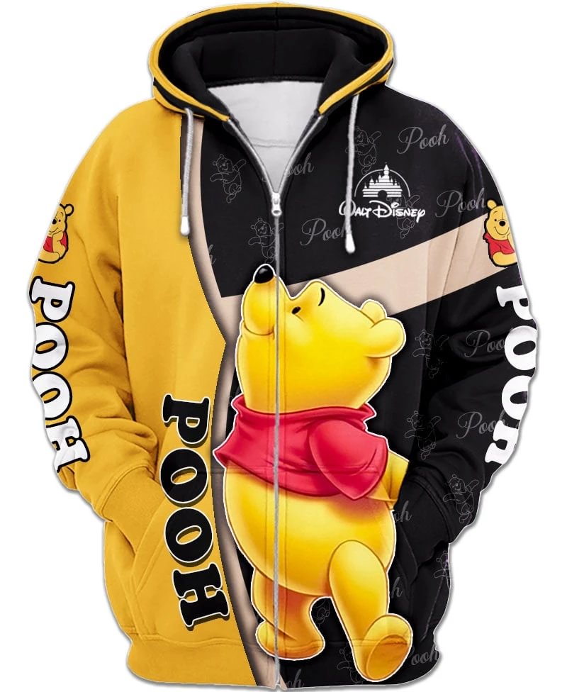 WinnieThePooh Zipup Hoodie