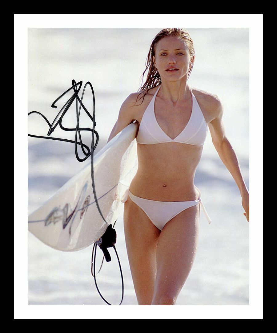 Cameron Diaz Autographed Signed & Framed Photo Poster painting 5