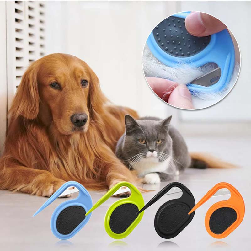 Unique Gift Grooming Knife for Long-Haired Pets - Remove Clumps
