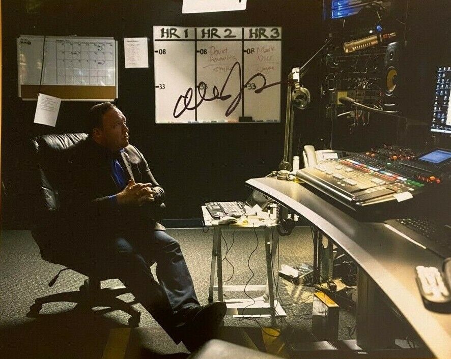 Alex Jones signed autographed 8x10 Photo Poster painting Infowars