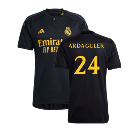 Real Madrid Arda Guler 24 Third Trikot 2023-2024