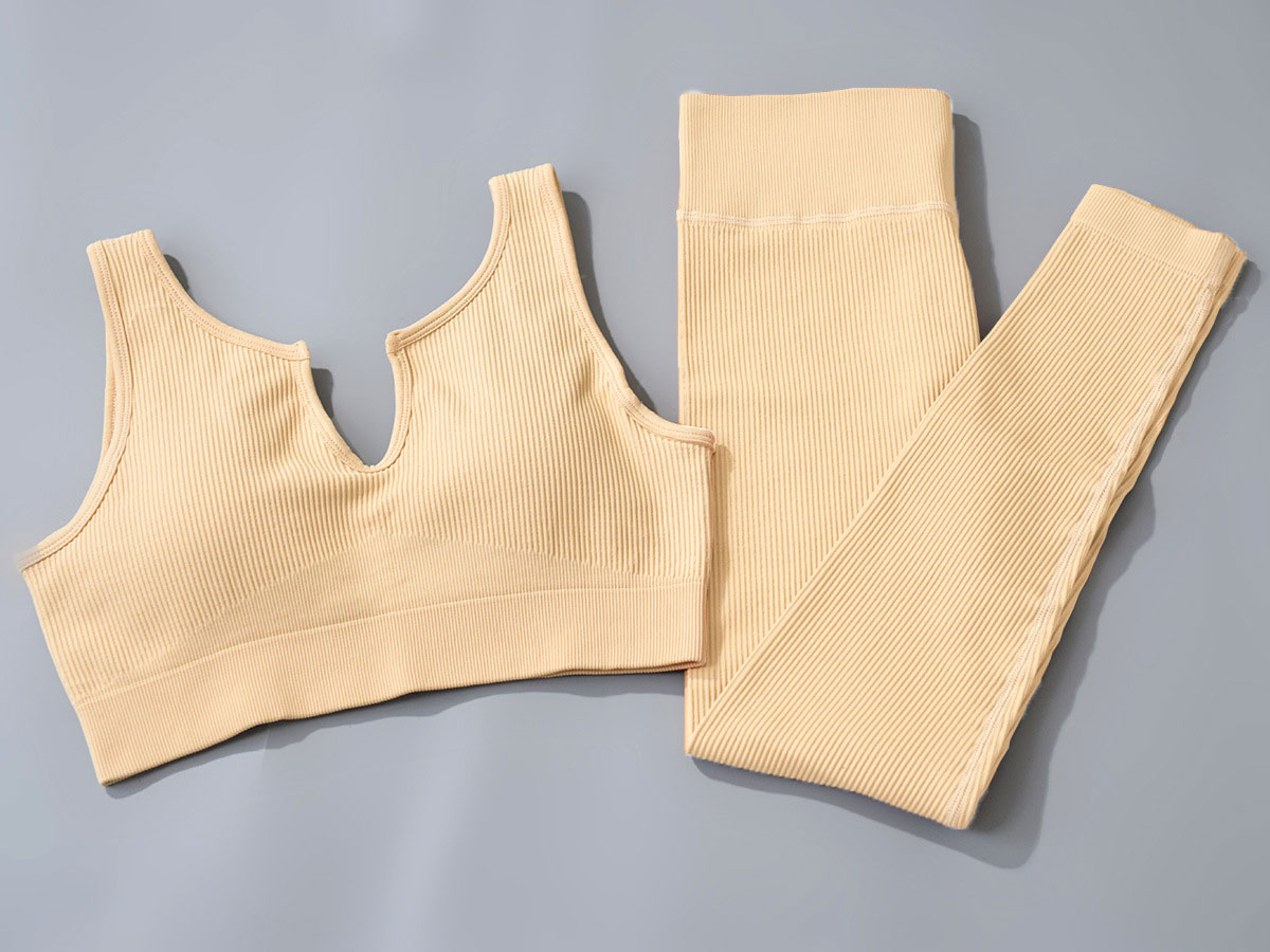 Hergymclothing sports bra and leggings set