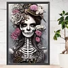 Skeleton Girl - Round AB Drills Diamond Painting(65*45cm)