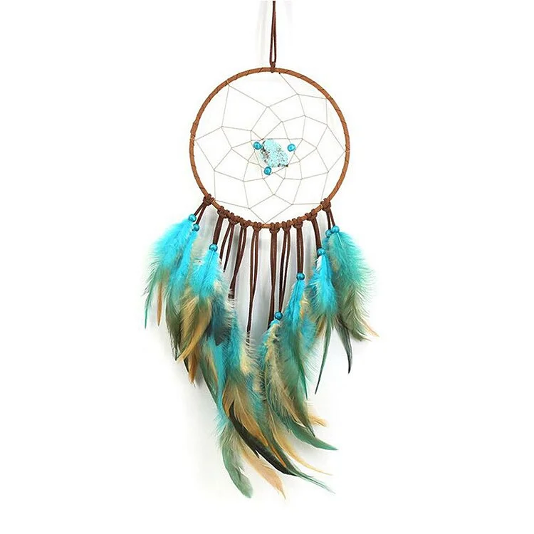 Blue Mayan Dream Catcher