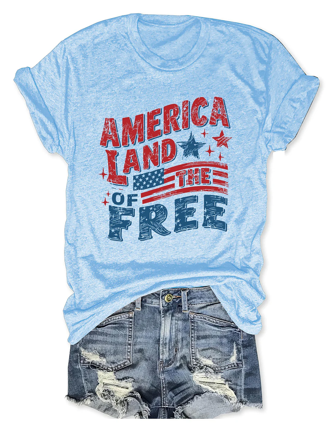 America Land Of The Free T-shirt