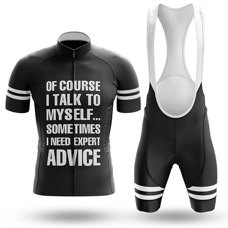 Of Course I Talk To Myself Men's Cycling Kit