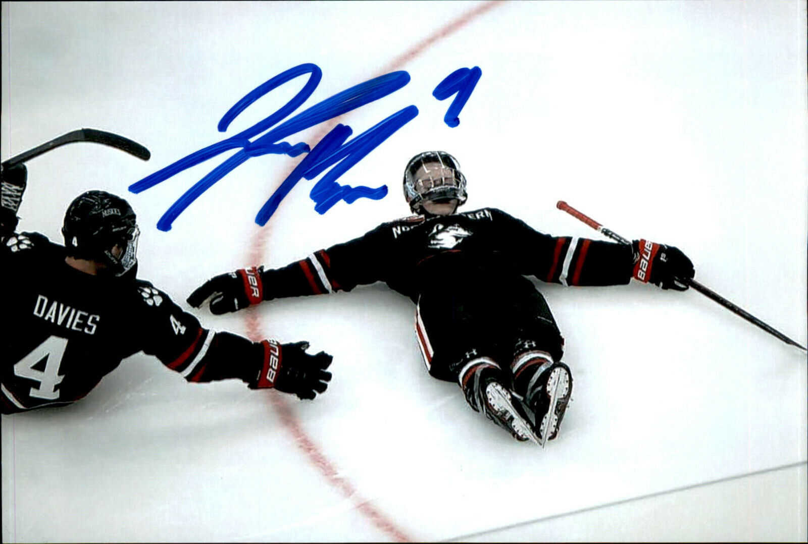 Tyler John Madden SIGNED autographed 4x6 Photo Poster painting NORTHEASTERN / LOS ANGELES KINGS