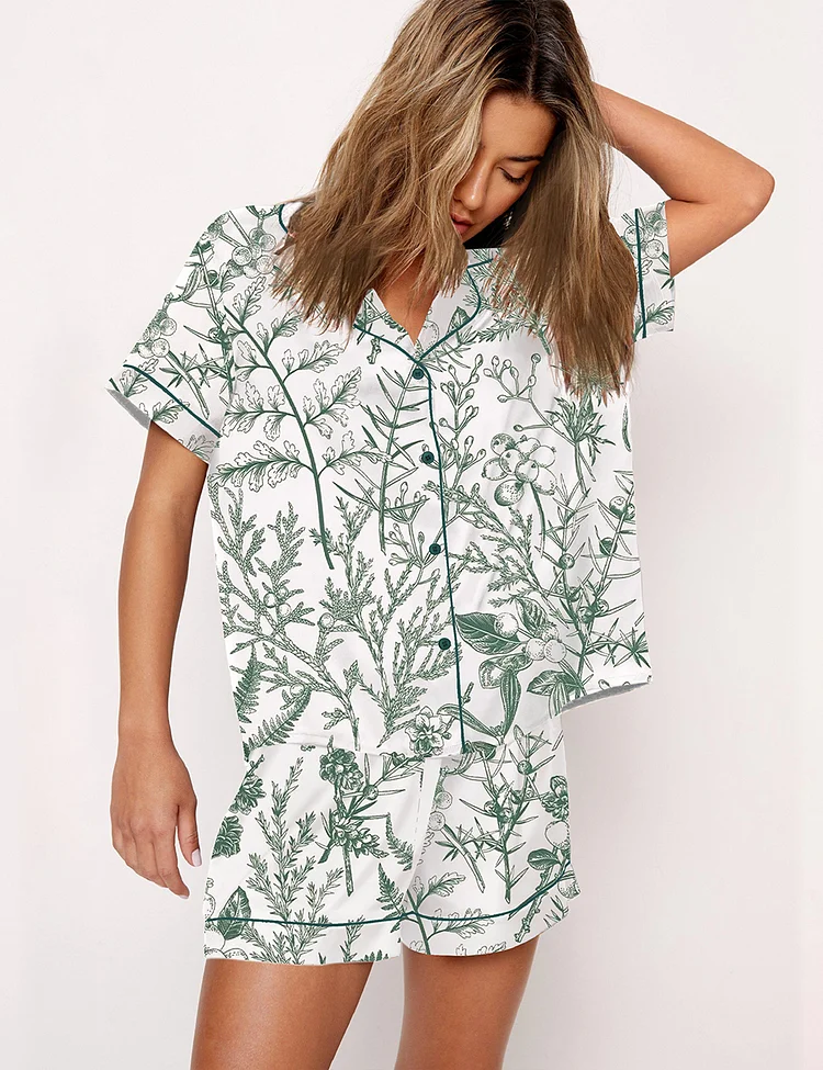 Women's Sage Garden Pajama Set