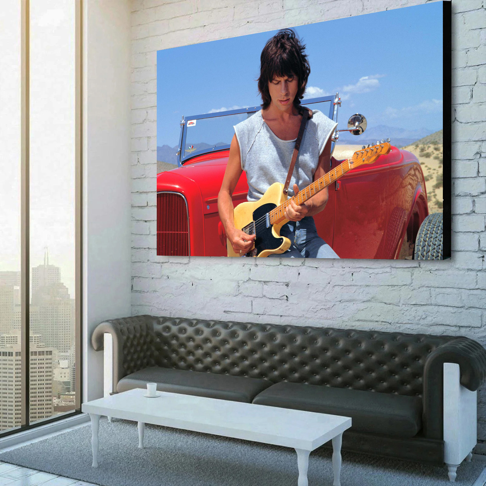 Jeff Beck BECK 01 Canvas Wall Art 