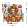 Clown Circus-Full Round Diamond Painting 40*40CM