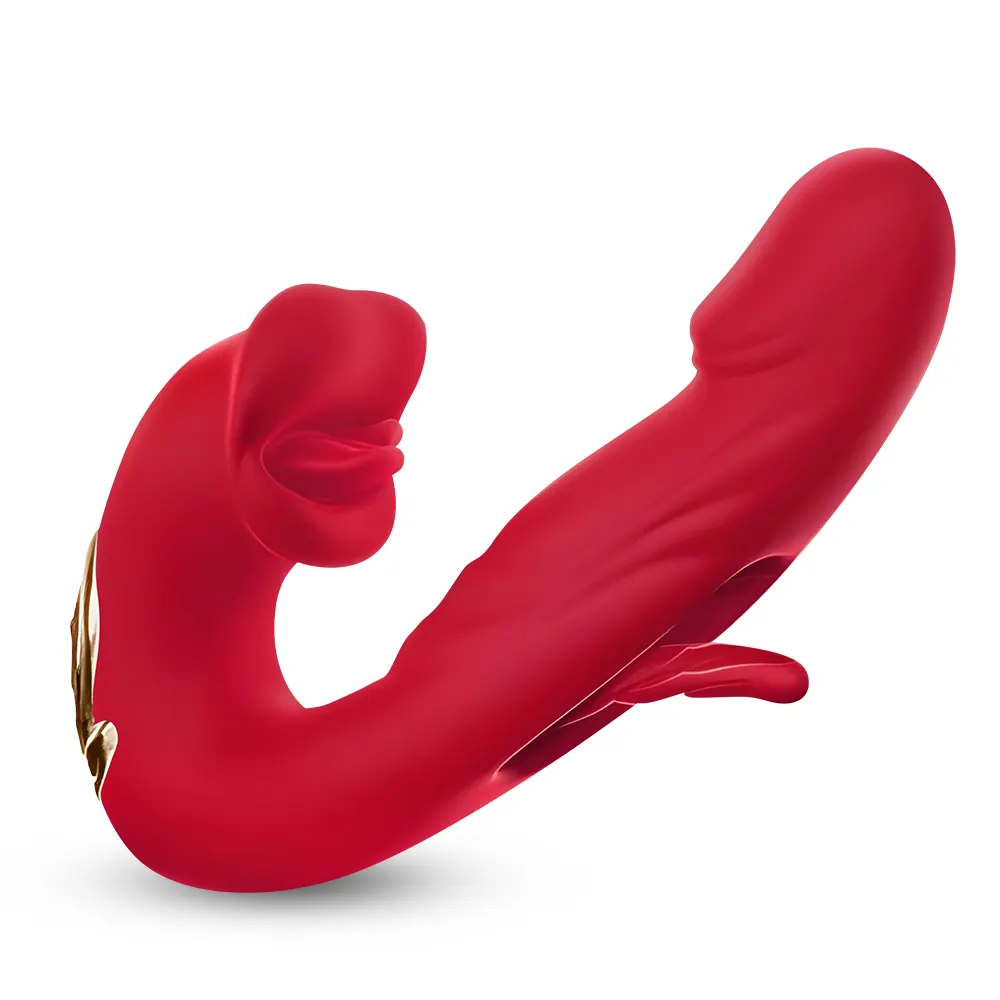 PulseWave 3-in-1 Rabbit Massager – Tongue Motion