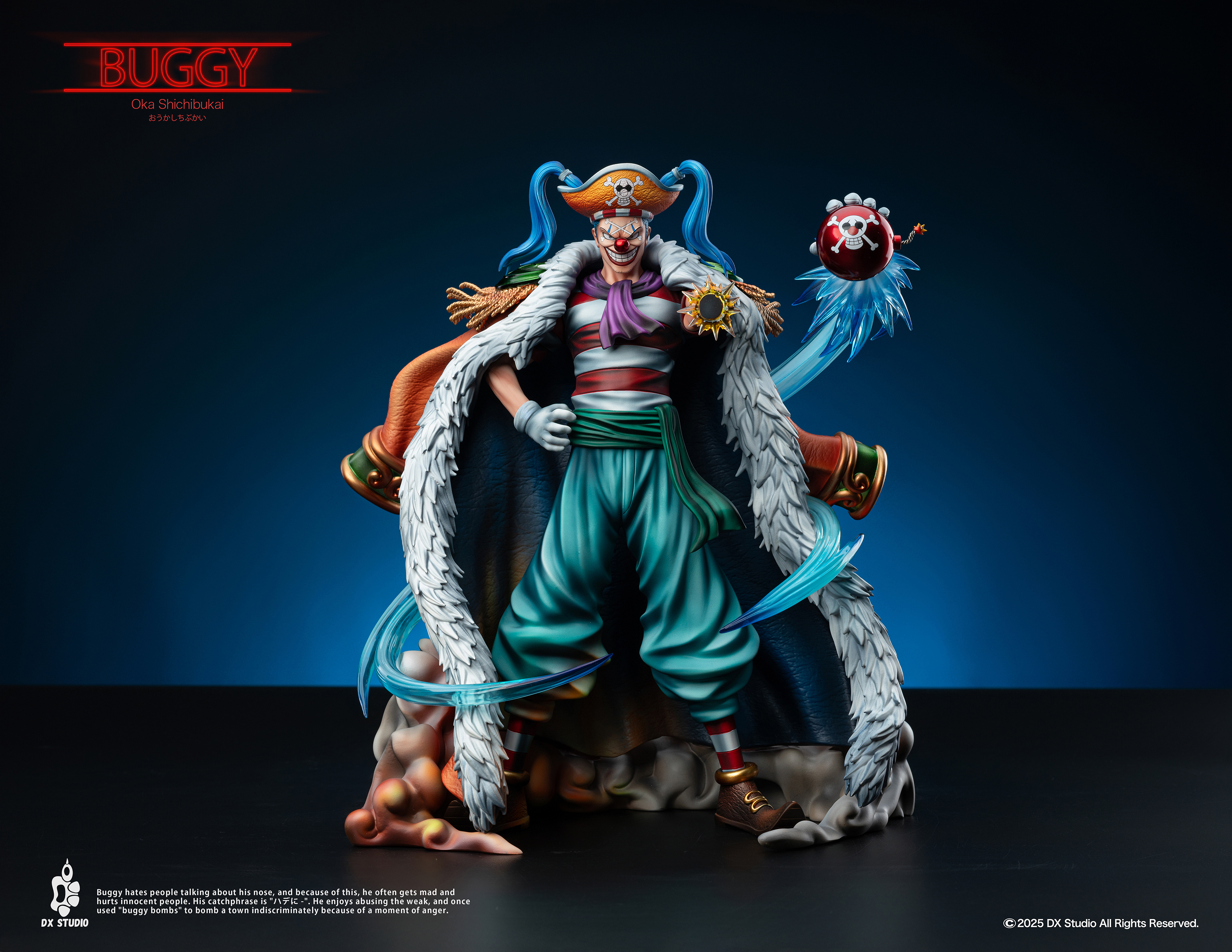 DX Studio - One Piece Buggy Statue(GK)-