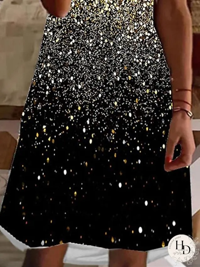 Casual Dress T Shirt Dress Tee Dress Print Dress Mini Dress Pink Blue Purple Short Sleeve Color Gradient Print Summer Spring V Neck Fashion Summer Dress Loose Fit S M L XL XXL 3XL for Women