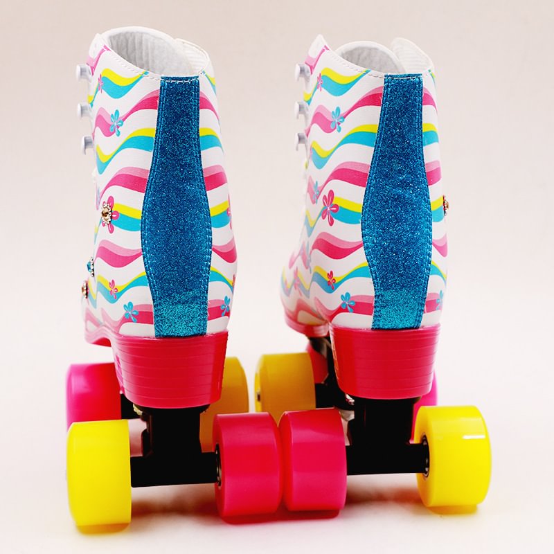 Color Wave Roller Skates