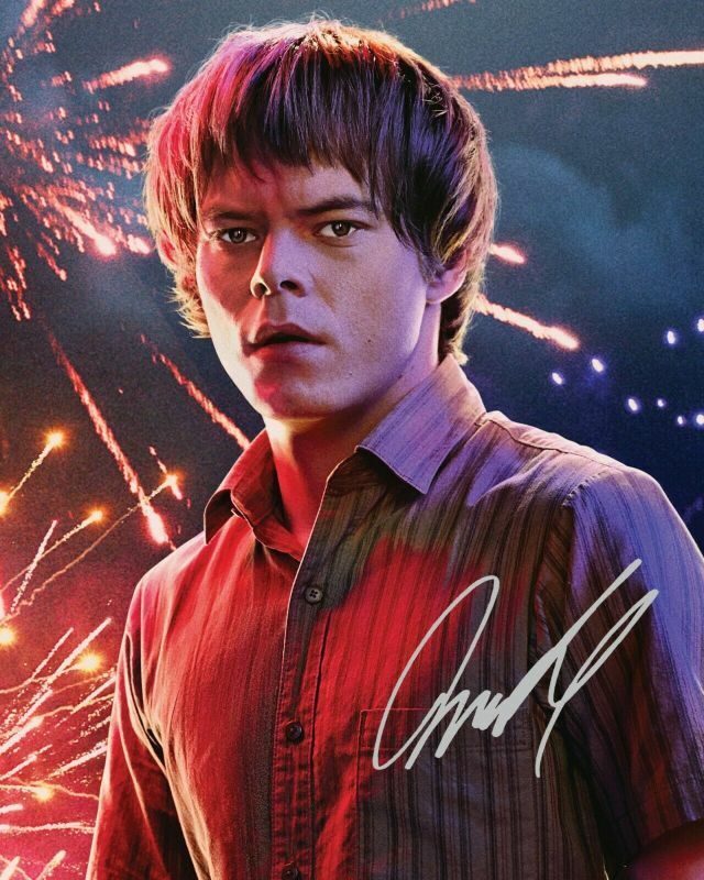 Charlie Heaton - Stranger Things Autograph Signed Photo Poster painting Print