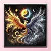 Phoenix-11CT Stamped Cross Stitch 40*40cm/15.75*15.75in tapestrymarket