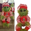 Christmas Grinch Baby Toys Soft Grinch Doll Christmas Plush Doll Xmas Kids Gifts