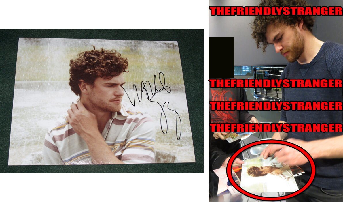 VANCE JOY signed 8X10 Photo Poster painting (E) - EXACT PROOF - MESS IS MINE Riptide COA