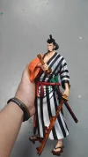 Nine Red Scabbards Series 001 Kin'emon - ONE PIECE Resin Statue - LongHu Studios