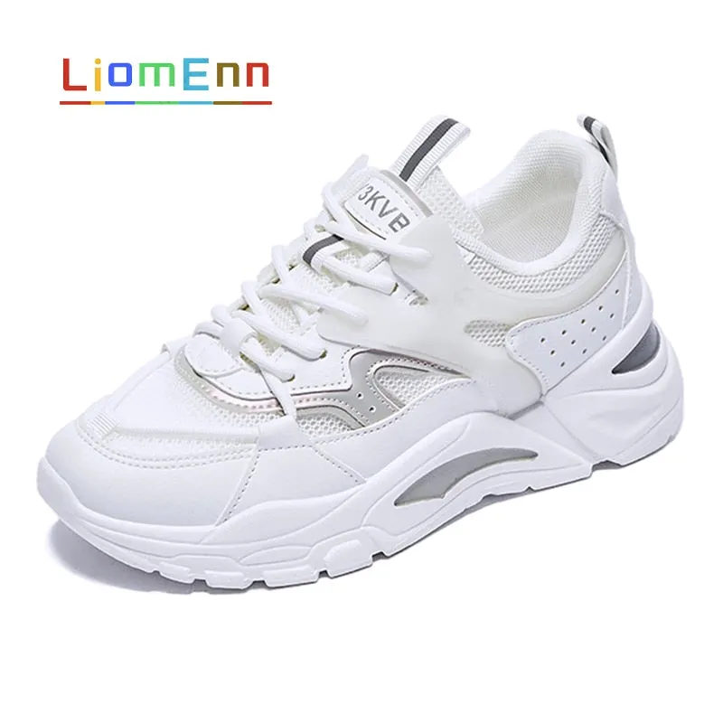 Women's Chunky Sneakers Women Platform Sports Shoes 2021 Summer Ladies Vulcanized Shoe Designer Fashion Casual Shoe Basket Femme