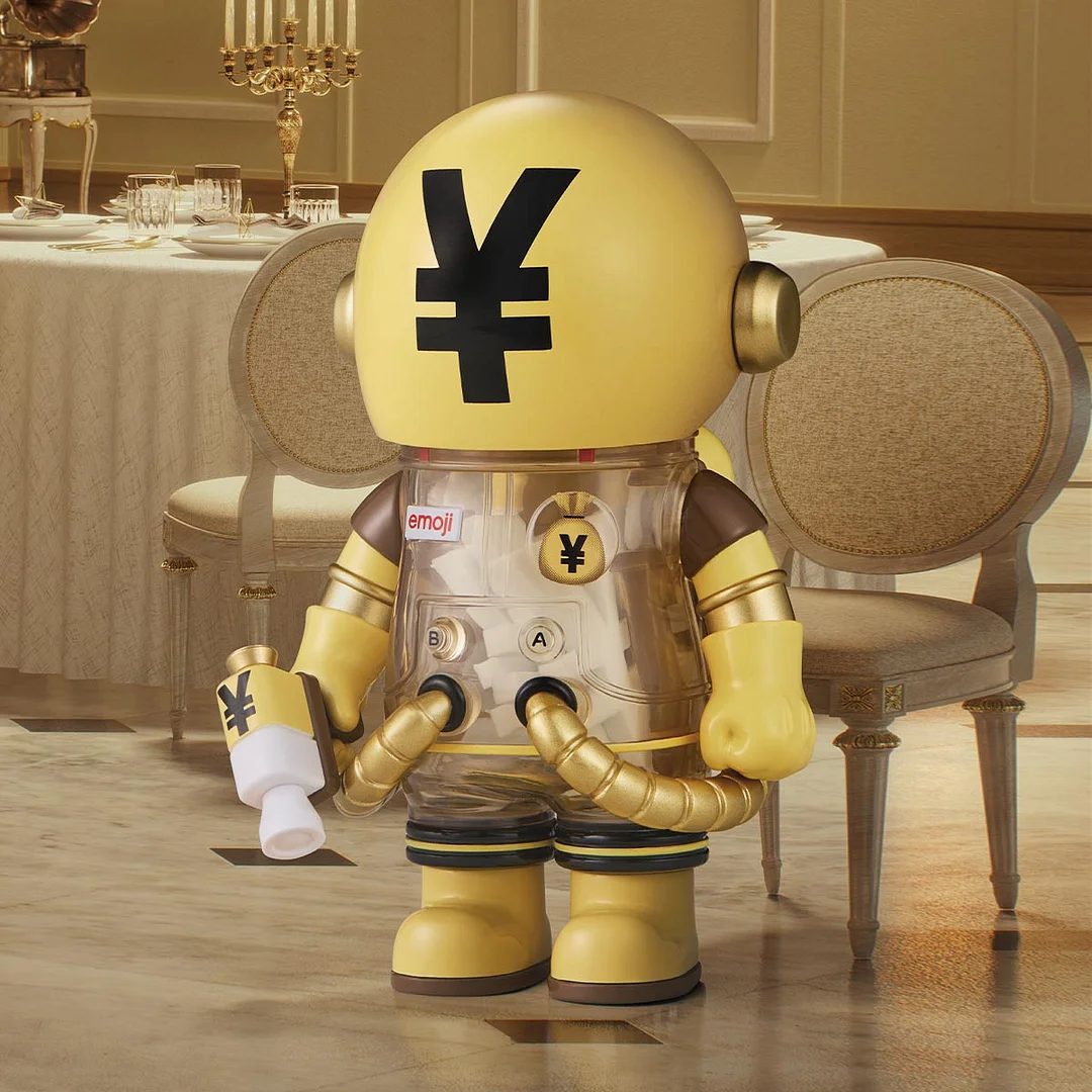 MEGA SPACE MOLLY 100% &times; Emoji Series Toy Figures Blind Box