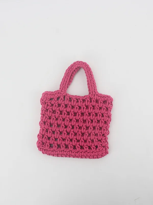 Hollow Pure Color Mini Bags Bags Accessories Handbags
