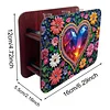 5D DIY Special Shape Double Sided Drills Diamond Painting Wooden Desk Ornament Flower Vase Decor Kit