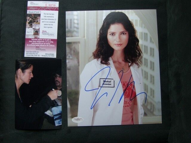 Jill Hennessy Hot! signed autographed 8x10 Photo Poster painting JSA cert coa PROOF!!