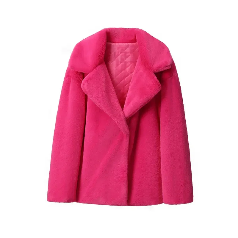 Toloer Long Faux Fur Coat-Outfit Ideas