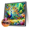Diamond Painting-DIY Full Round Drill Peacock(40*40CM)