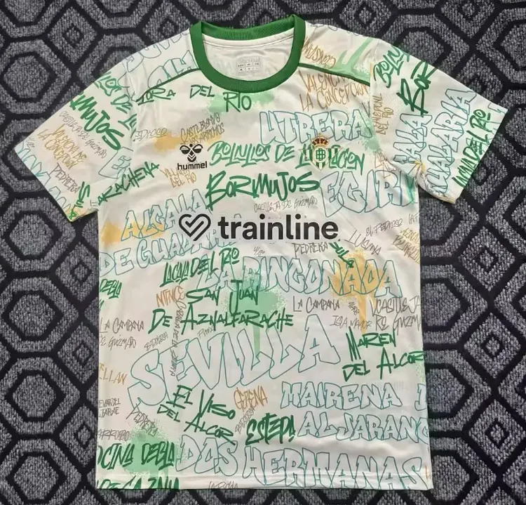 2025-26 Betis Special Edition English Floral Jersey - Fan Edition