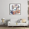 Sewing Machine - 14CT Stamped Cross Stitch - 40*40cm
