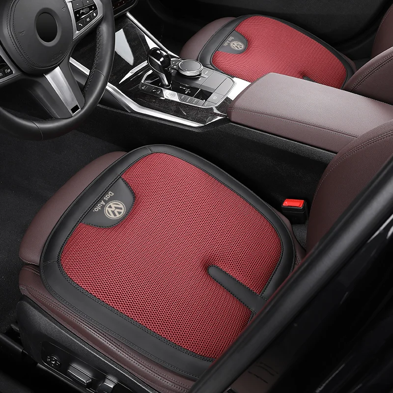 ✨Spring Sale✨Summer Comfortable Leather Ice Silk Mosaic Car Seat Cushion