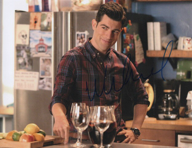 GFA New Girl Schmidt * MAX GREENFIELD * Signed 8x10 Photo Poster painting AD2 PROOF COA