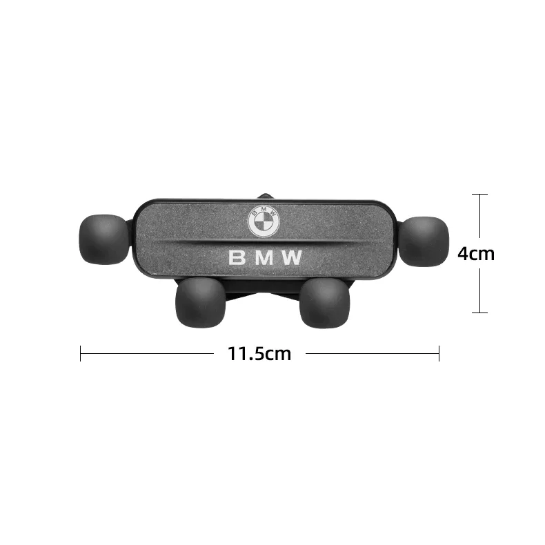 Car mobile phone navigation gravity anti-shake bracket