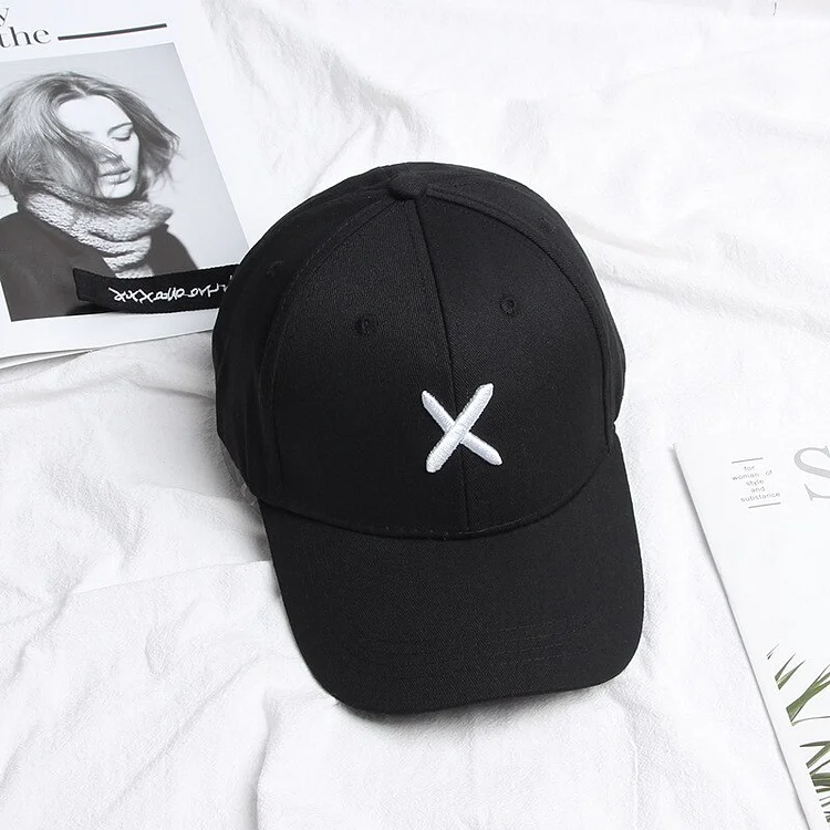 X Letter Embroidery Mens Baseball Caps Womens Summer Snapback Hat Outdoor Sun Protection Cool Express Yourself