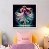 (Stamped/Counted) Ballet Rapunzel Silhouette-11CT Cross Stitch 40*40cm