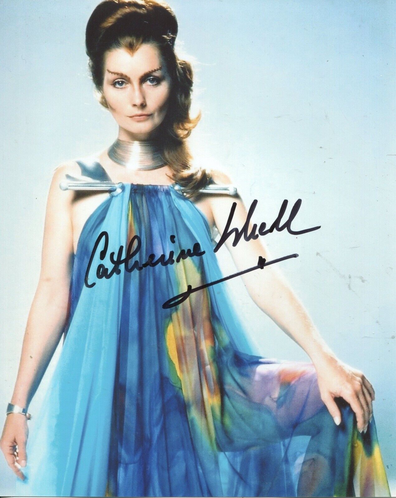 Catherine Schell signed SPACE 1999 Photo Poster painting No4 - UACC DEALER SIGNING