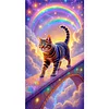 Rainbow Cat - Diamond Painting - Full Round Drill (Canvas|40*70cm)