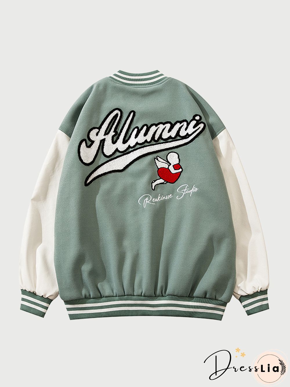 Love Angel Towel Embroidered Jacket