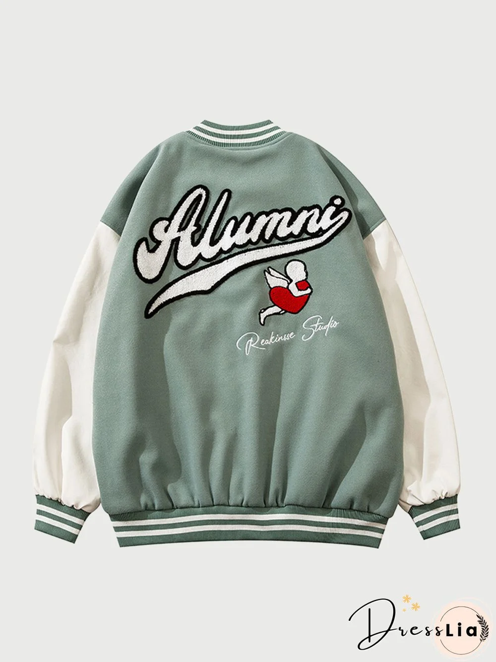 Love Angel Towel Embroidered Jacket