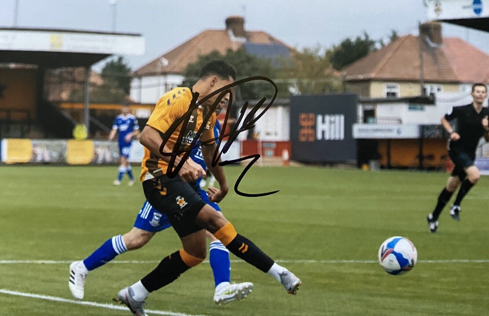 Kyle Knoyle Genuine Hand Signed Cambridge United 6X4 Photo Poster painting