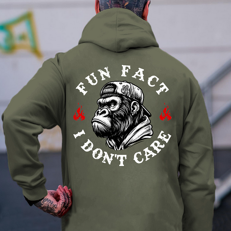 Fun Fact I Don't Care Hoodie