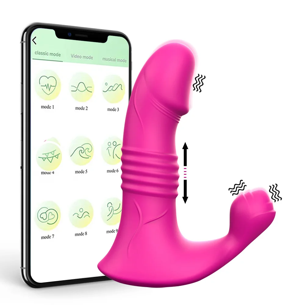 Eden Rose - Thrusting Clit Stimulator Panty Vibrator Two Ways To Control