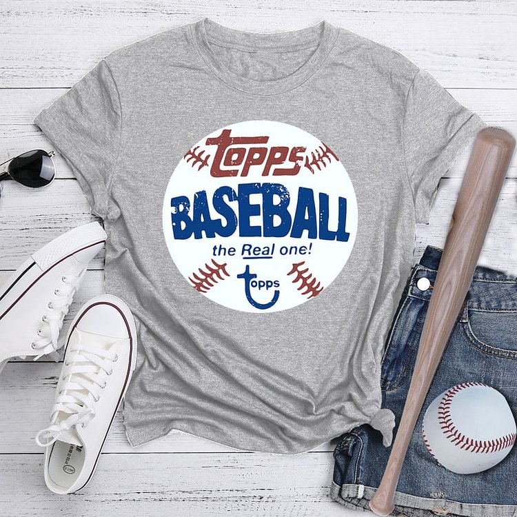 AL™ Topps Baseball Vintage Style The Real One T-shirt Tee -07407