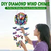 DIY Diamond Painting Double Sided 3D Wind Chime Pendant Hanging Kit